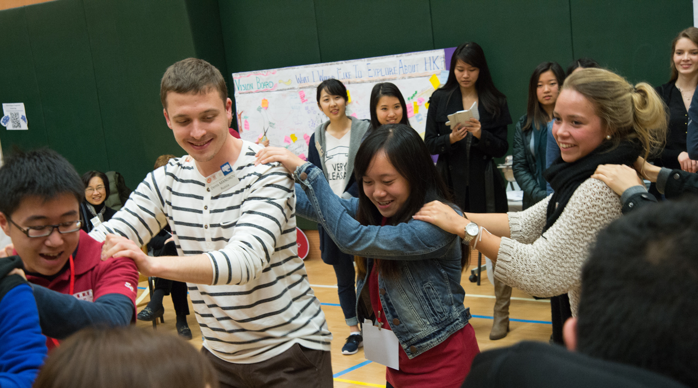 Over 70 local Shaw Buddies and incoming exchange students from over 10 countries get to know each other in the ‘Cultural Integration Meet-up’ event <em>(Photo provided by Shaw College)</em>