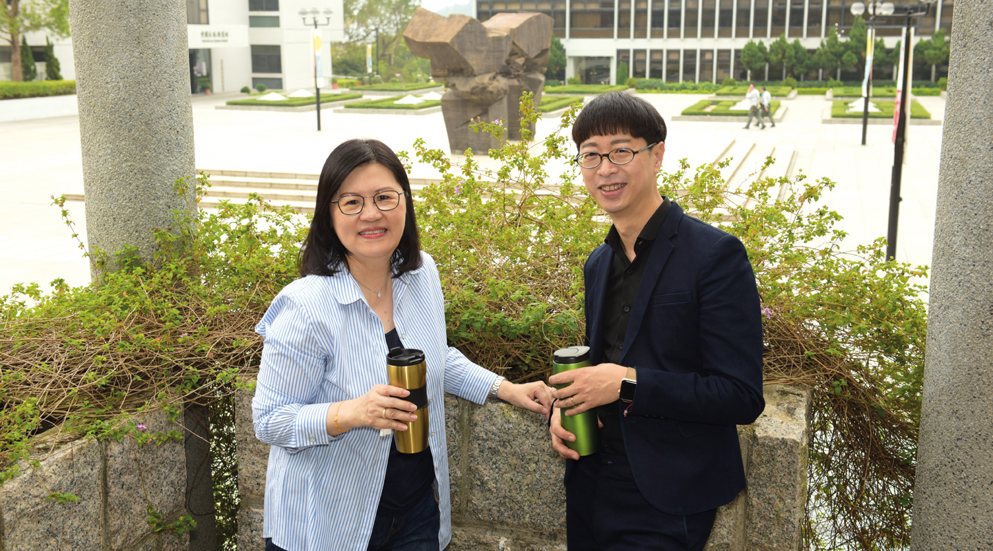 Prof. Diana Lee <em>(left)</em> and Prof. Anthony Fung <em>(right)</em>