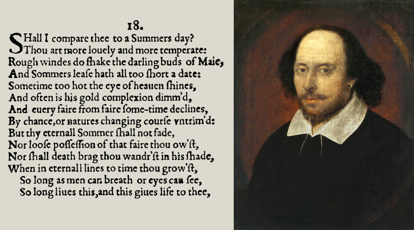 Shakespeare’s Encoded Summer’s Day