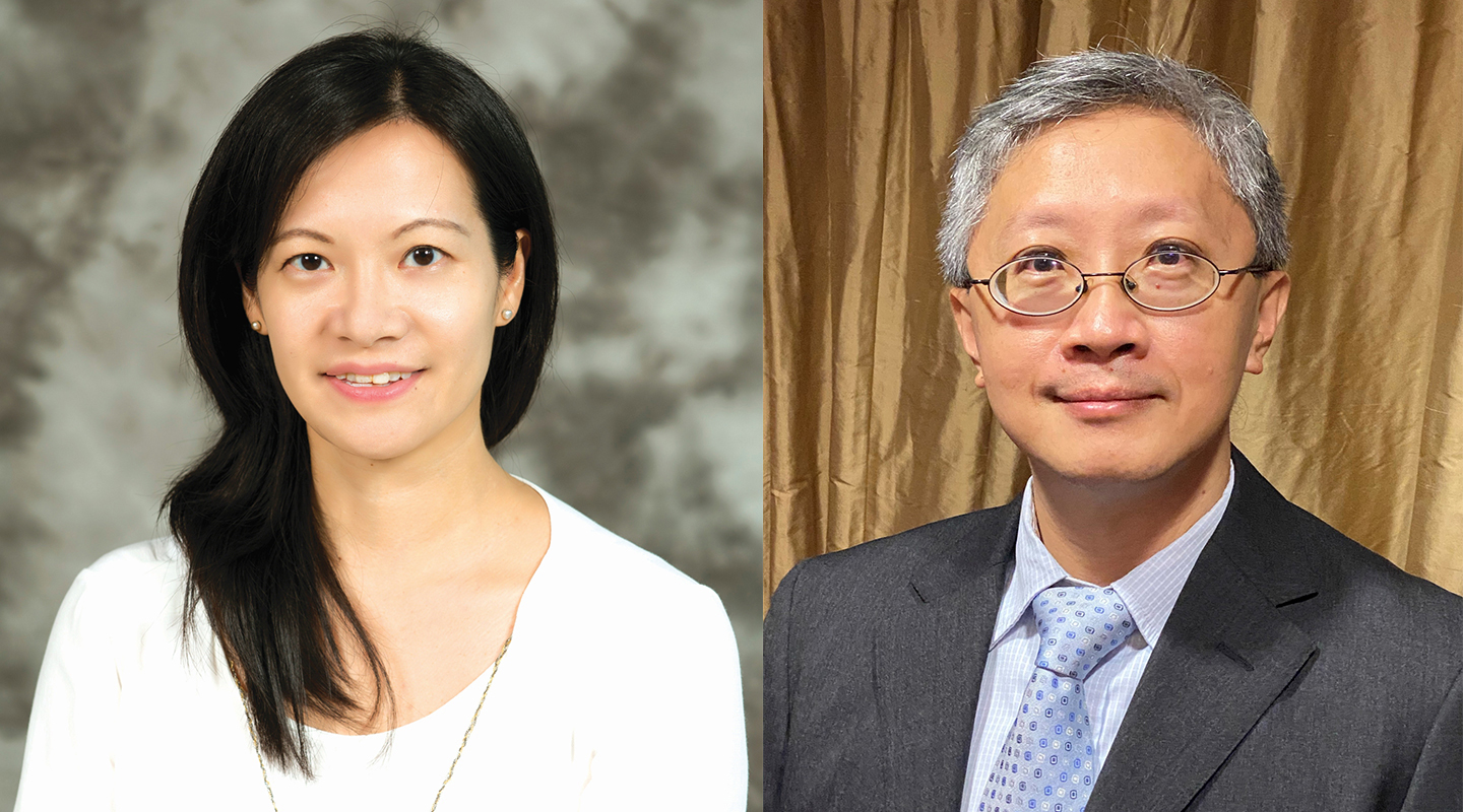 Dr. Carmen Wong, Faculty of Medicine (left), Prof. Paul Lam, Centre for Learning Enhancement And Research (right)