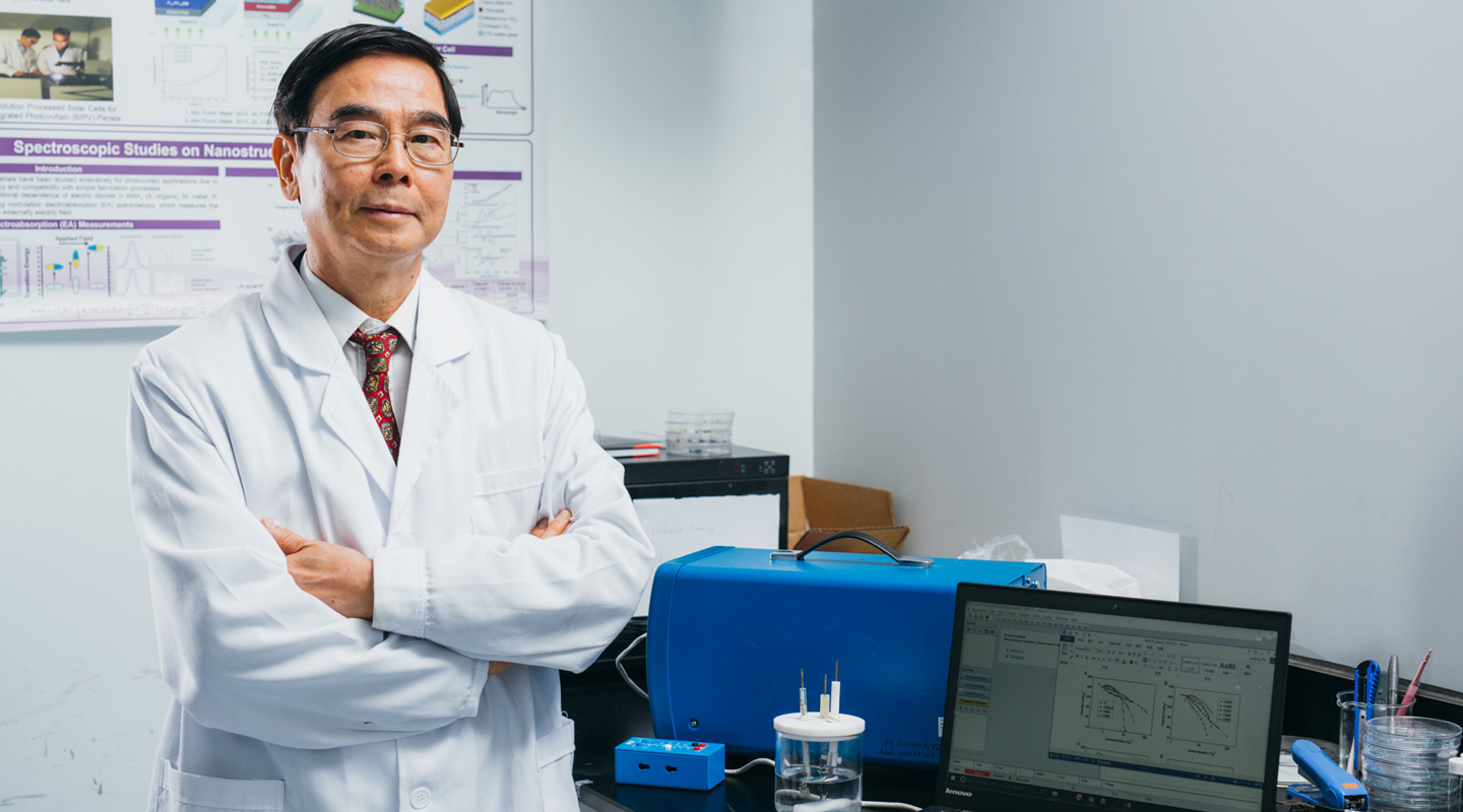 Prof. Wong Ching-ping, Dean of the Faculty of Engineering 
