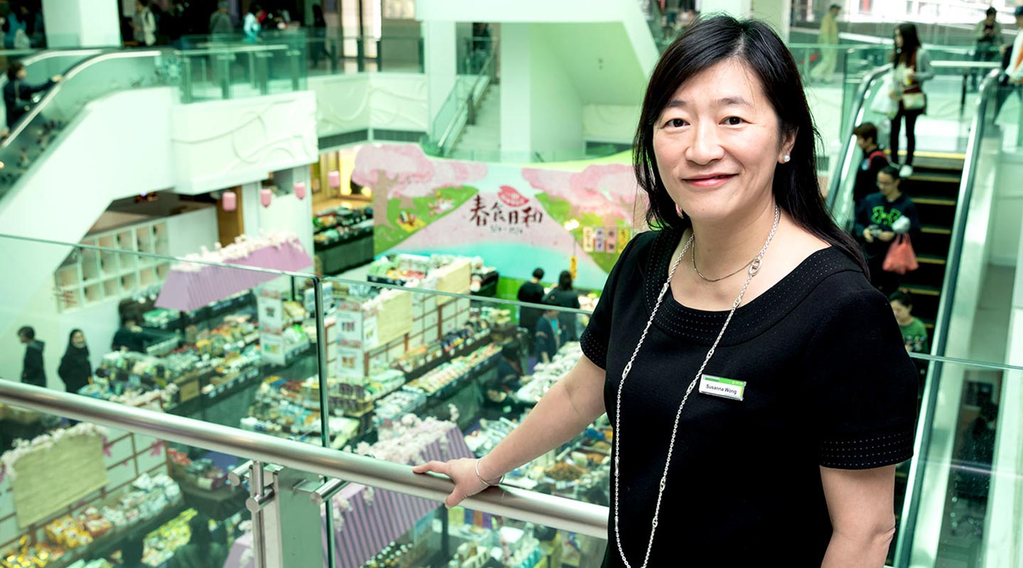 Upon her appointment, Susanna has dedicated her efforts to expanding YATA’s retail presence 