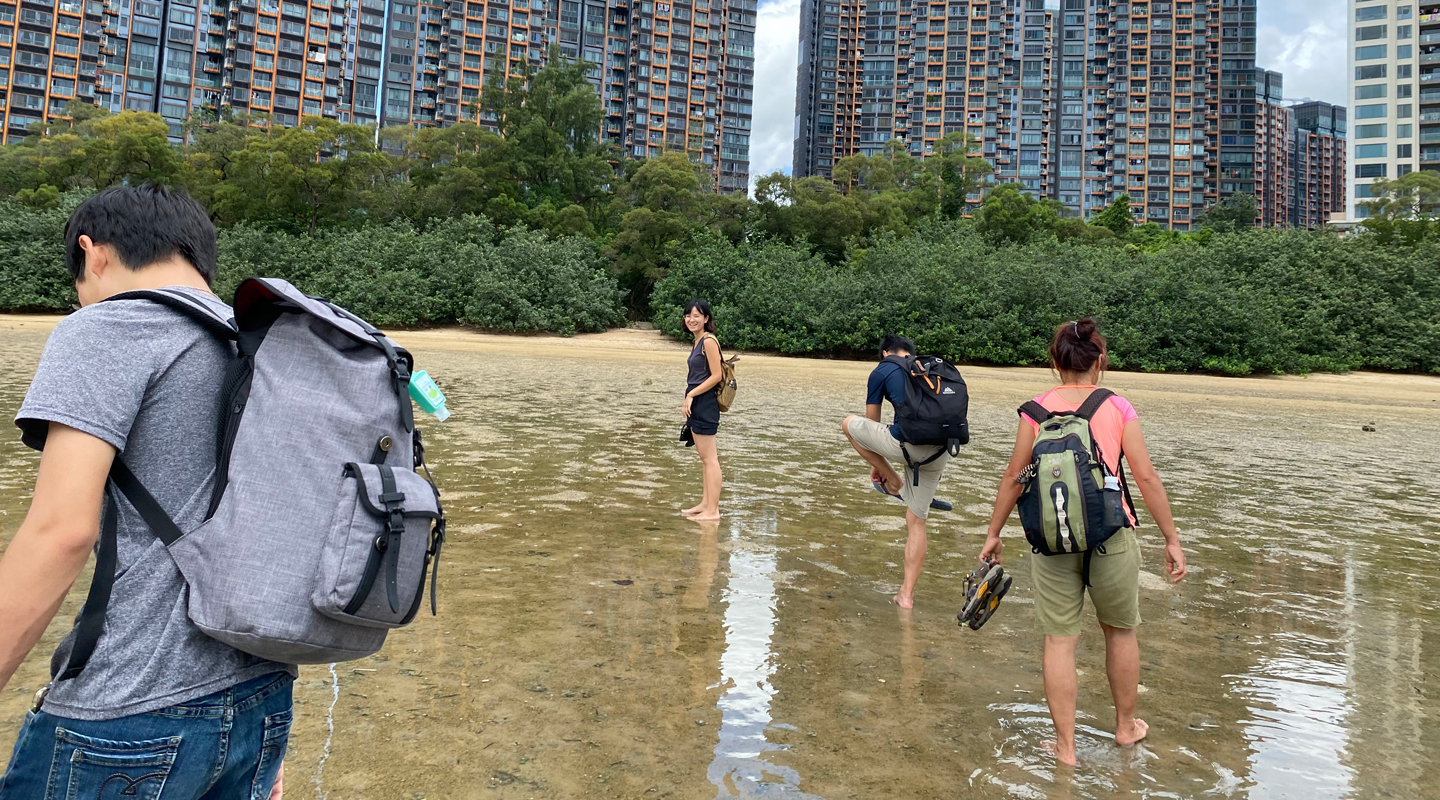 Pre-trip visits to mudflats and beaches to see if the venues for summer programmes are suitable and safe for children