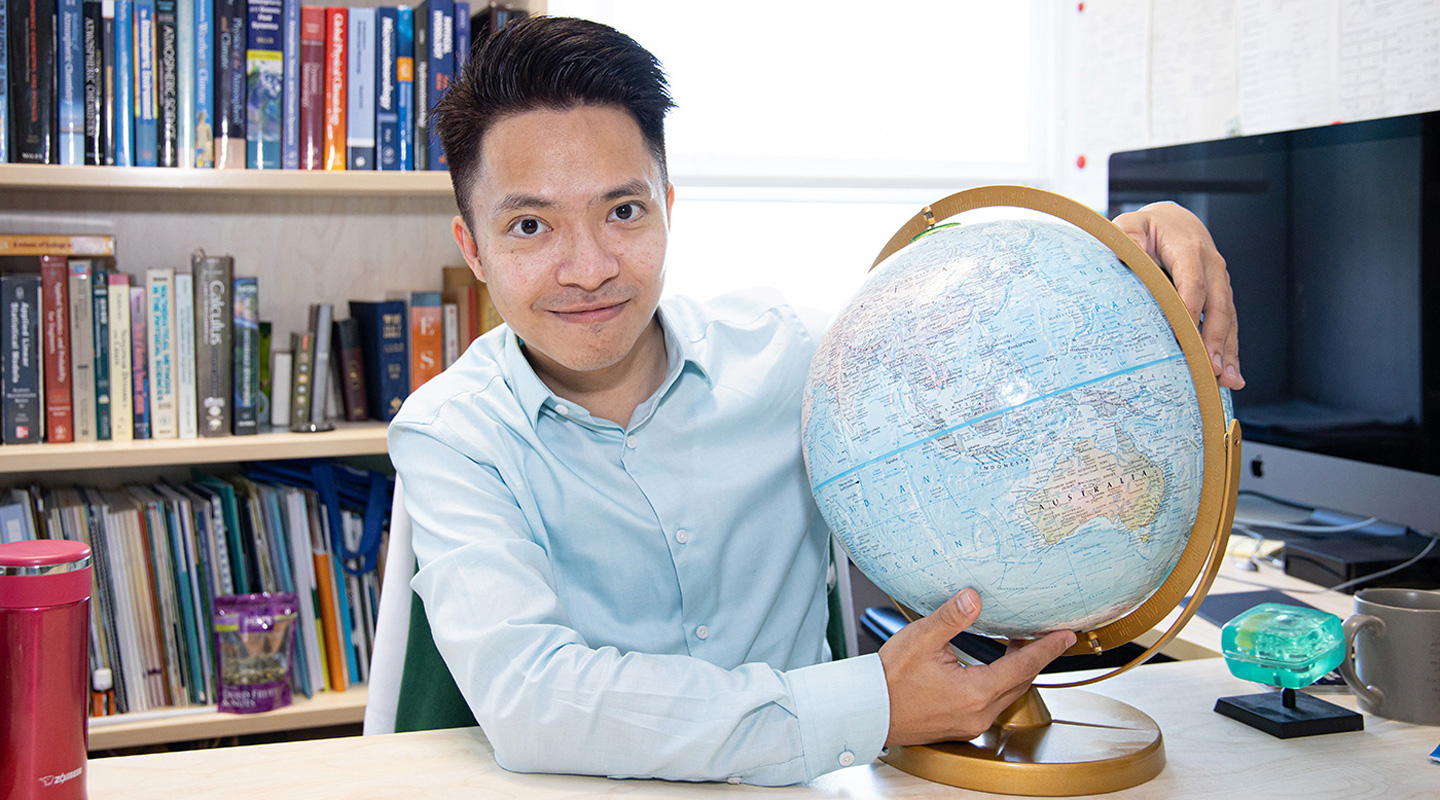 According to Professor Tai, global environmental issues are intricate yet interconnected