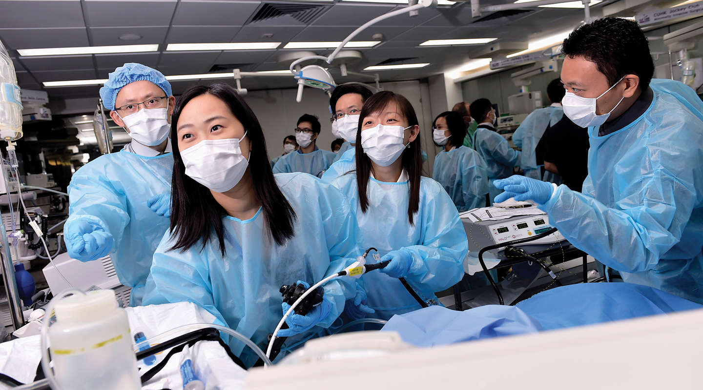CUHK started minimally invasive surgery in Hong Kong a quarter century ago. The University also has a training centre to arm surgeons from around Asia with the innovative technique