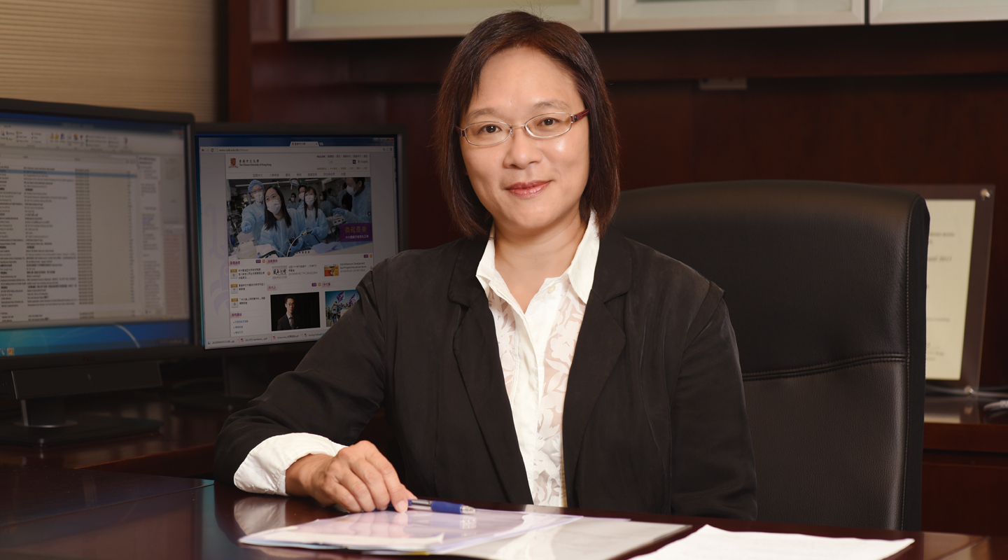 Prof. Poon Wai-yin<br>
Pro-Vice-Chancellor/Vice-President<br>
Professor, Department of Statistics<br>
UGC Award for Teaching Excellence (2011)<br>
<em>(Photo by ISO staff)</em>