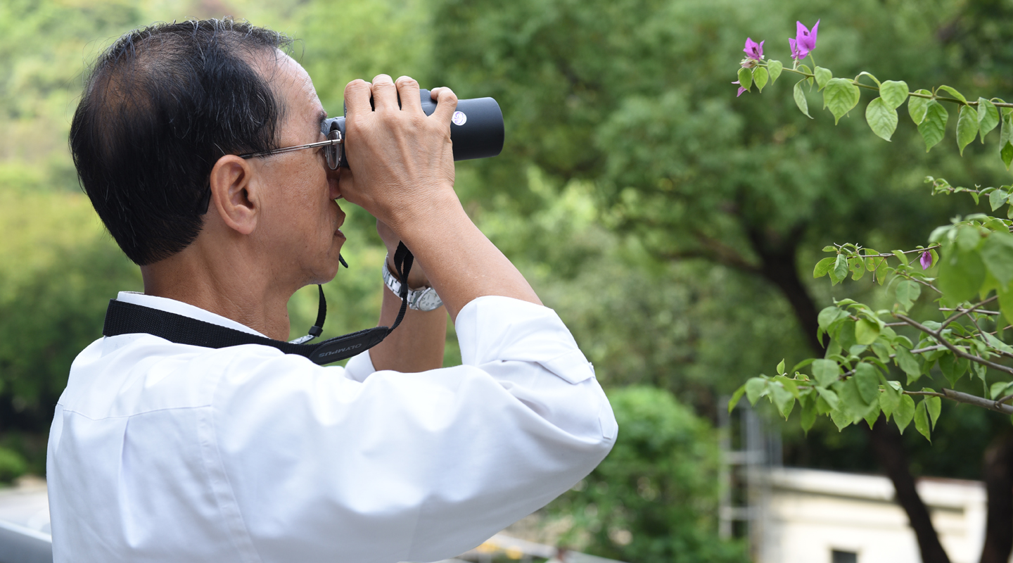 Prof. Lam Chiu-ying <em>(Photo by ISO staff)</em>