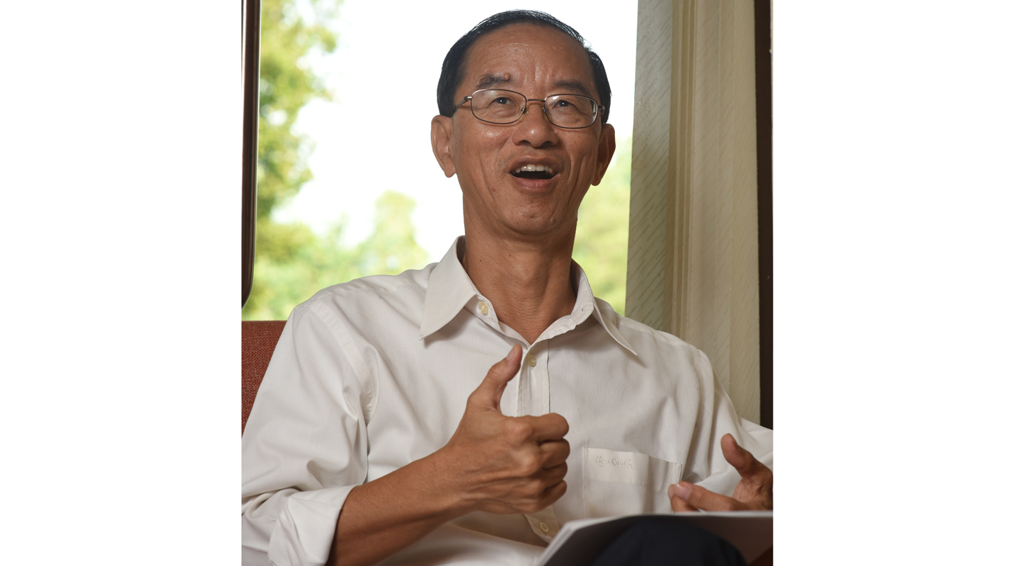 Prof. Lam Chiu-ying <em>(Photo by ISO staff)</em>