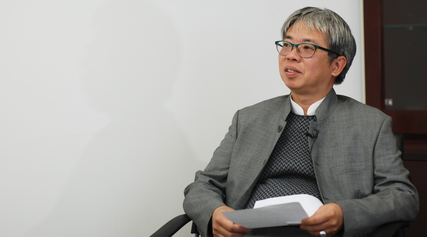 Prof. Chiu Chi-yue <em>(Photo by ISO staff)</em>
