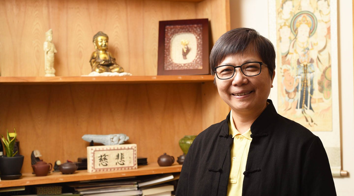 Prof. Agnes Chan of the Department of Psychology