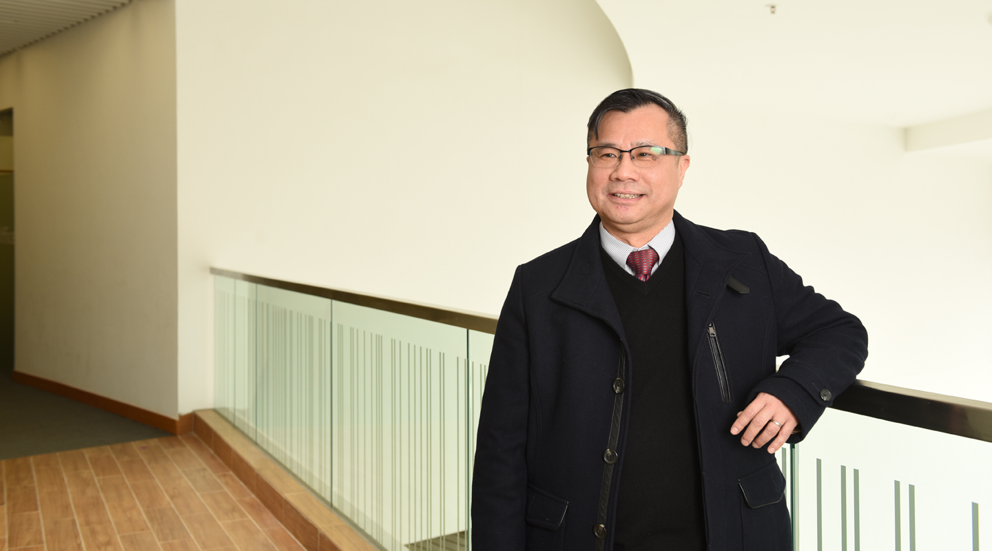 Prof. Chan Wai-sum <em>(Photo by ISO Staff)</em>
