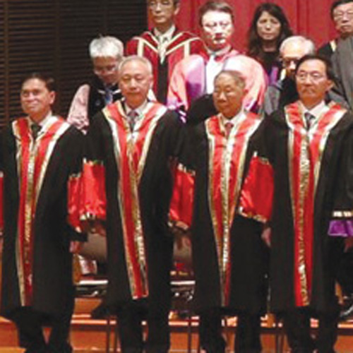 Four Distinguished Persons Conferred Honorary Fellowships