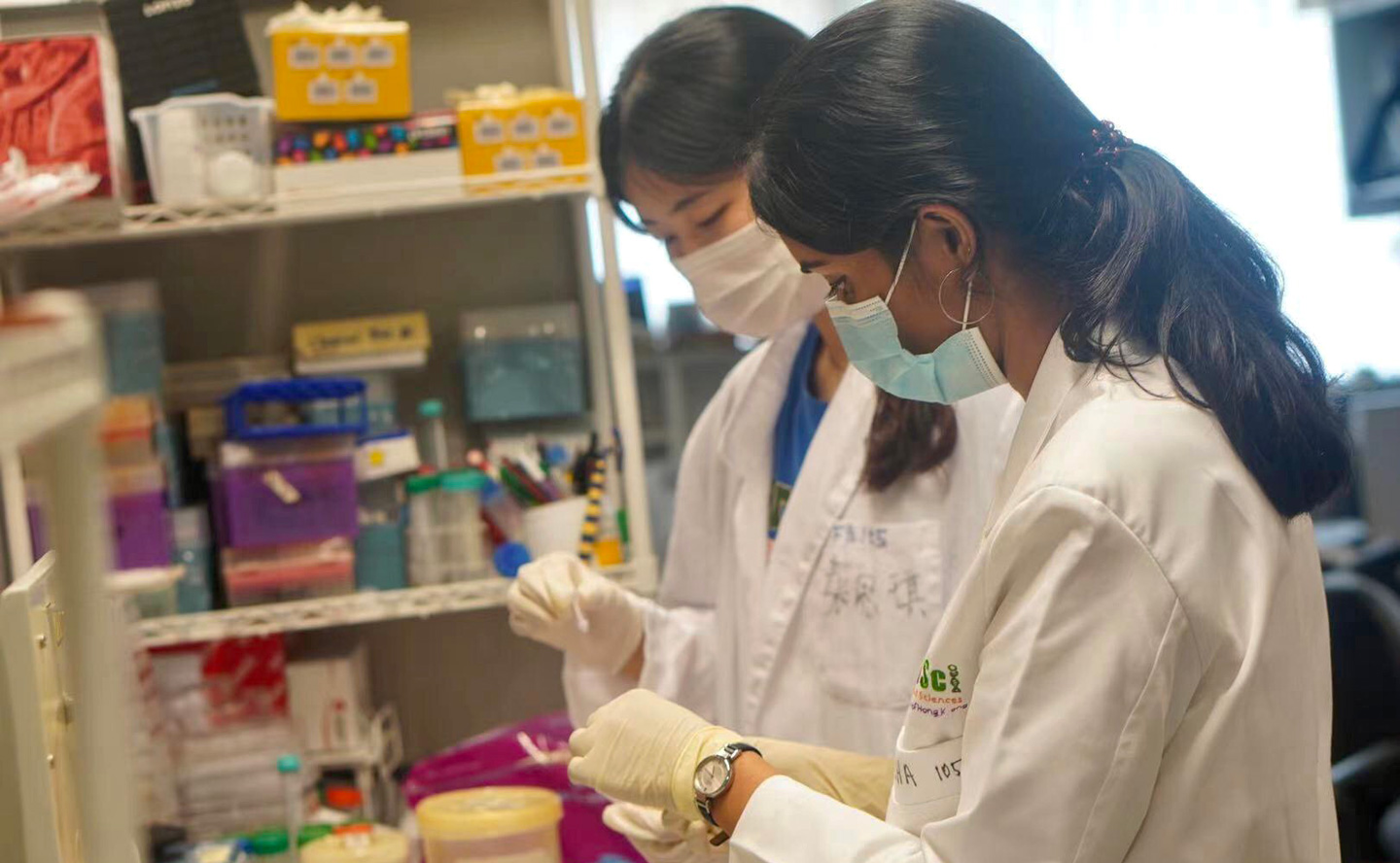 Varsha joined the Summer Undergraduate Biomedical Research Attachment at CUHK and worked at the Institute for Tissue Engineering and Regenerative Medicine for eight weeks <em>(courtesy of interviewee)</em>