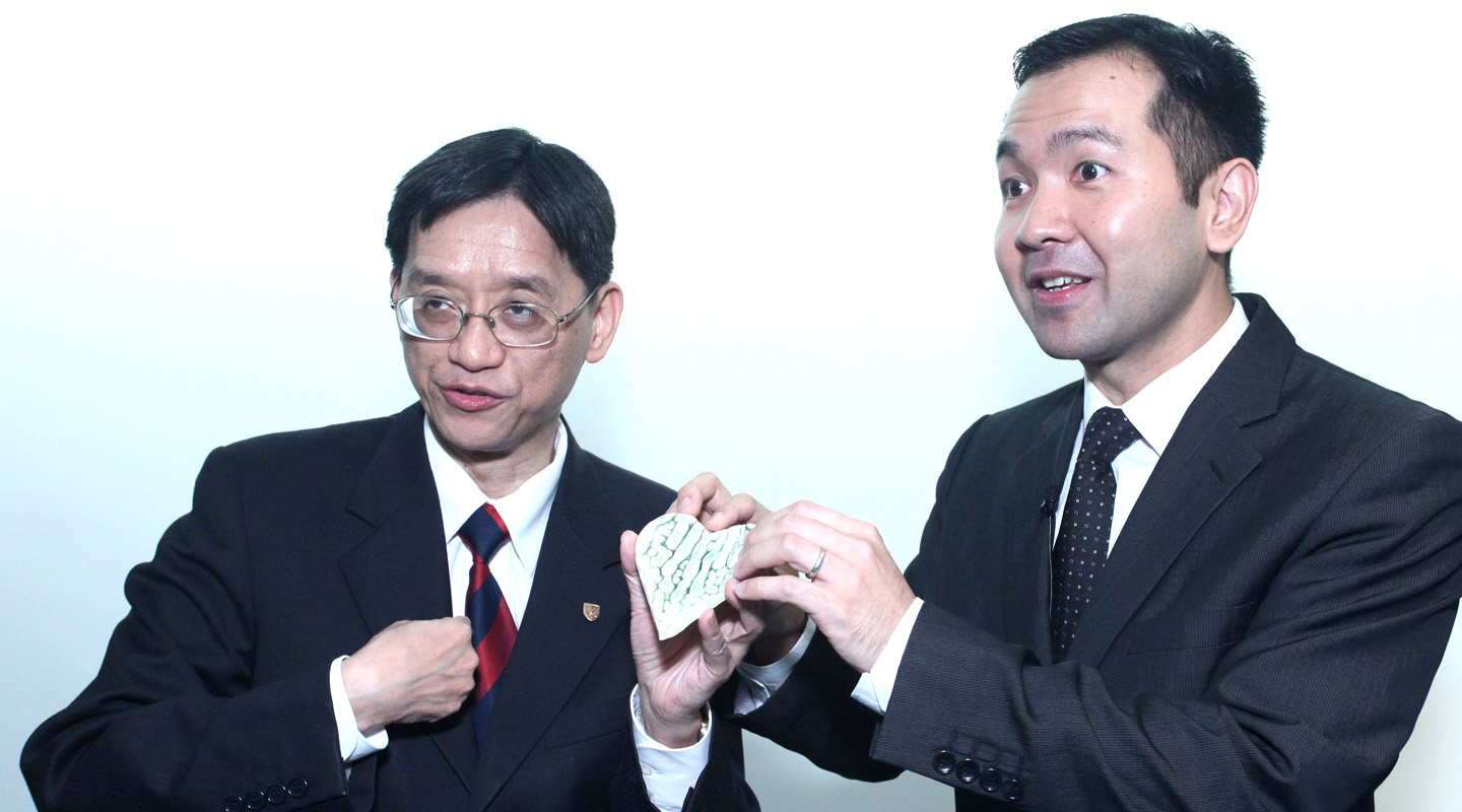 Prof. Andrew Chan <em>(left)</em>, a mentor and a friend