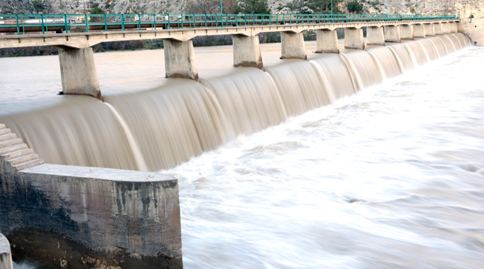 When and how much river water to draw is vital for getting pure and fresh "sweet water"