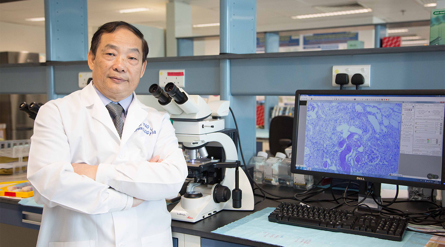Prof. Lan Hui-yao, Department of Medicine & Therapeutics