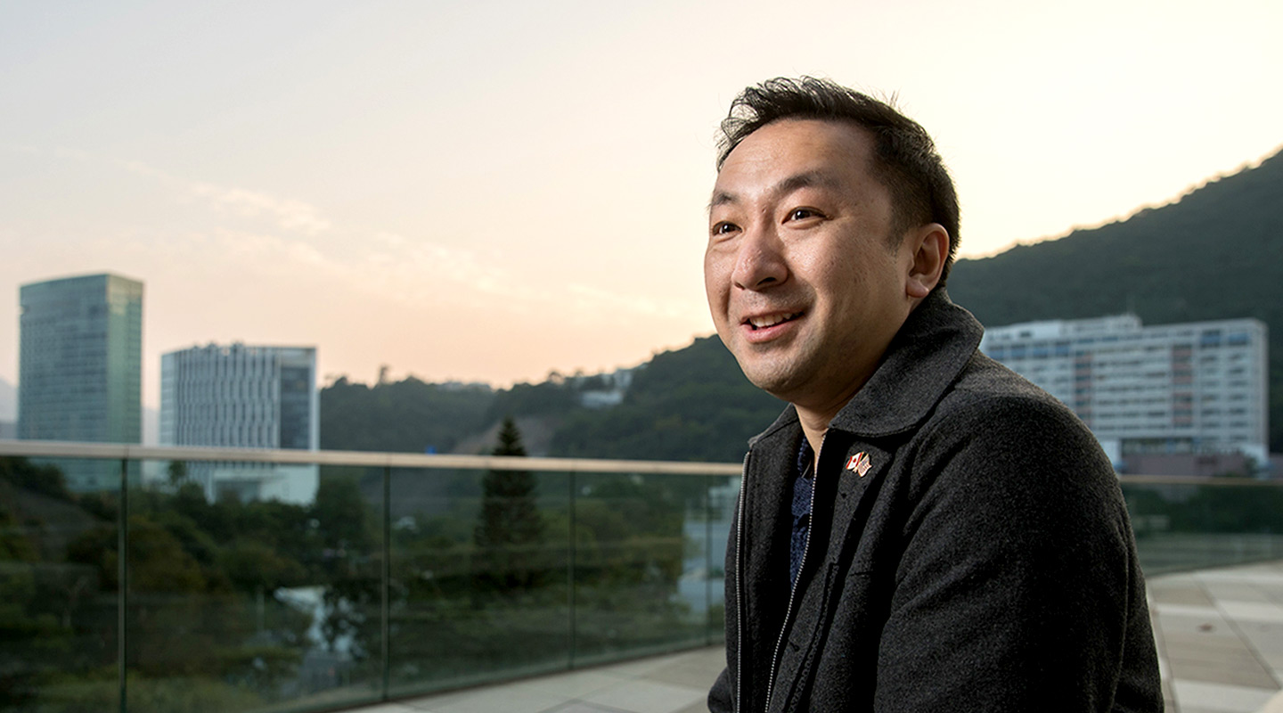 Cantonese lecturer Raymond Pai is an alumnus of Biology at CUHK <em>(Photo by Keith Hiro)</em>