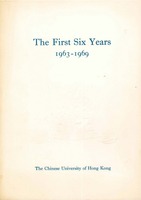 The First Six Years 1963–69