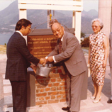 Groundbreaking on 7 July 1978 by Dr. Choh-ming Li