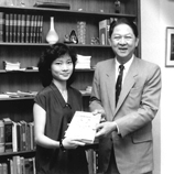 Miss Dorothy Wong, first Rhodes Scholar from CUHK, 1987