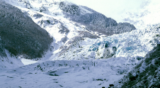 Mingyong Glacier located in Yunnan Province