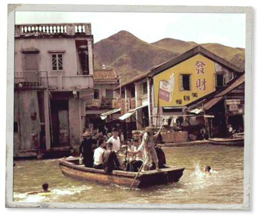 <em>Shatin  was the most affected area, with 150 people killed, during the passage of Wanda in 1962. Streets and houses were flooded and destroyed</em> (Source: Hong Kong Climate Change Report 2015)